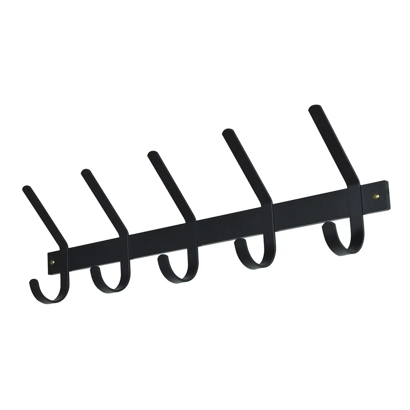 Dexter Garderobenständer, m. 5 Haken, schwarzer Stahl, für Männer by Spinder Design – product photo