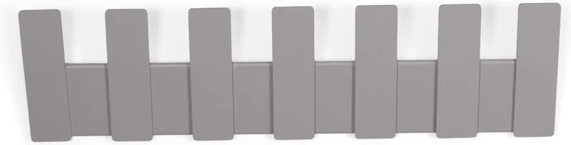 kapstok Angle 7 - 7 haken - Staal von Spinder Design in Silky Taupe – Produktfoto