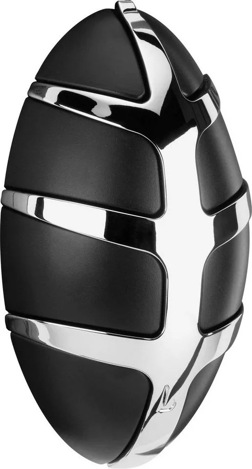 kapstok Bug - Chroom - 7 haken von Spinder Design in Schwarz – Produktfoto 3 von 5