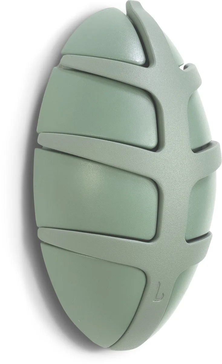 kapstok Bug - Dusty Green / Dusty Green - 7 haken fra Spinder Design i Dusty Green – produktbillede
