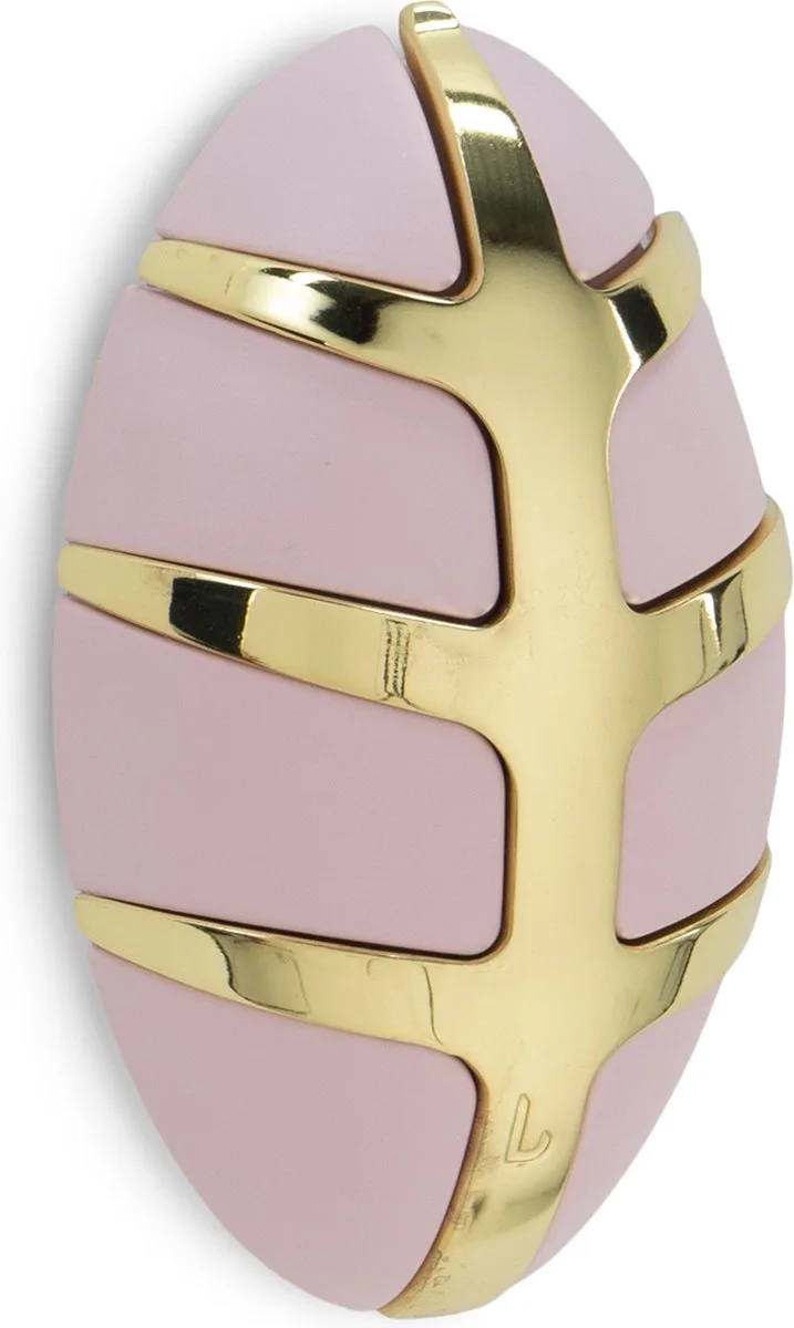 kapstok Bug - Goud - 7 haken fra Spinder Design i Pale Pink – produktbillede
