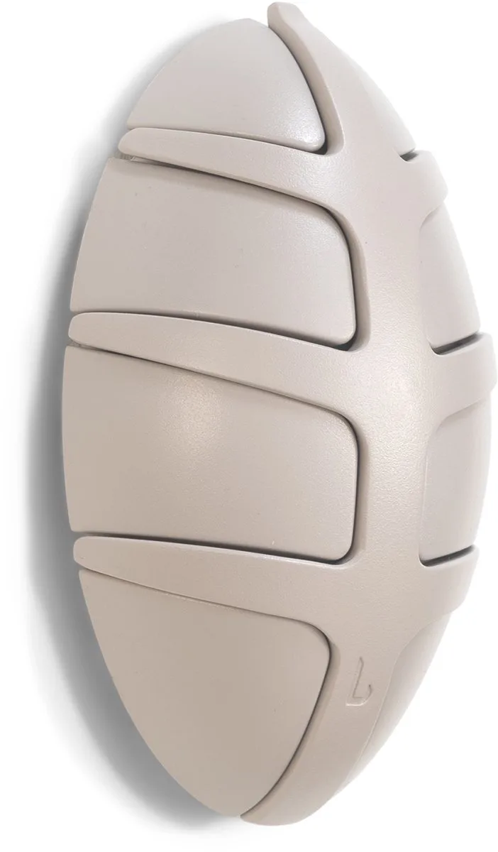 kapstok Bug - Silky Taupe / Silky Taupe - 7 haken fra Spinder Design i Silky Taupe – produktbillede