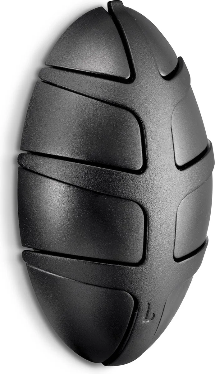 kapstok Bug - Zwart / Zwart - 7 haken fra Spinder Design i Sort – produktbillede