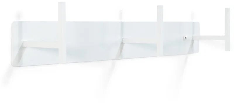 kapstok Chapman 3 - 3 haken - Staal by Spinder Design in White – product photo