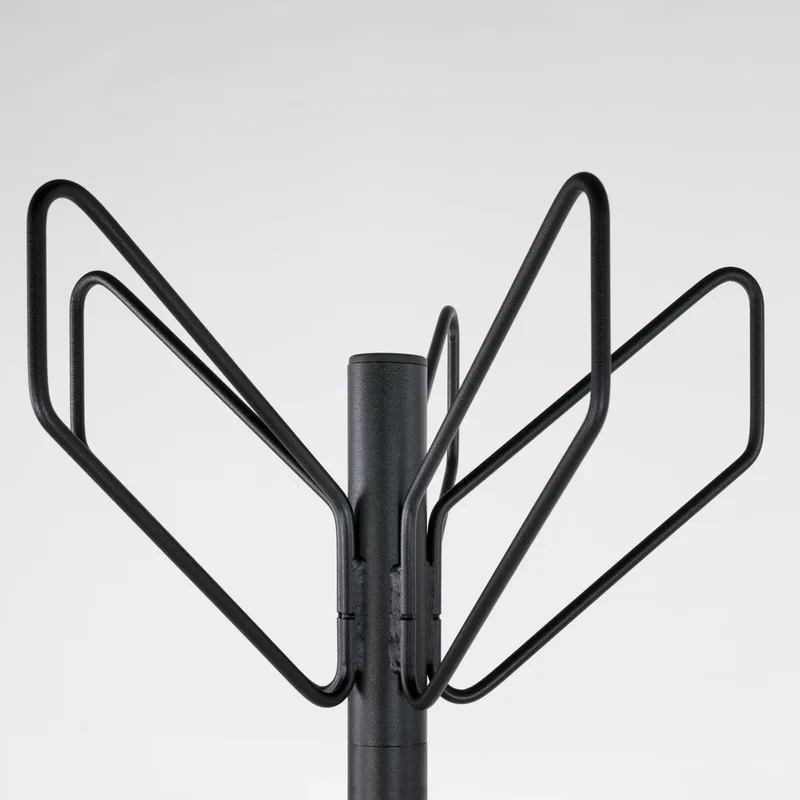 Kapstok Fly - Staal by Spinder Design in Black – product photo