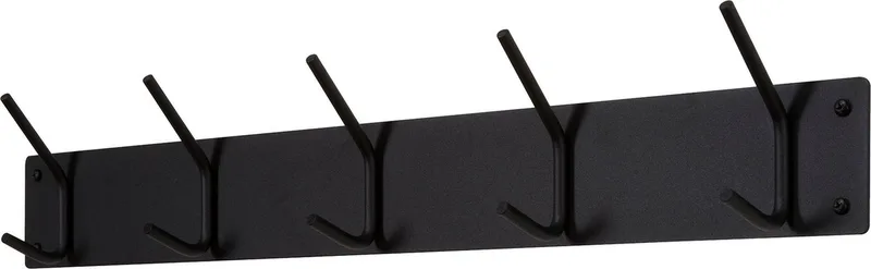 kapstok Fusion 5 - 5 haken - Staal by Spinder Design in Black – product photo 2 of 5