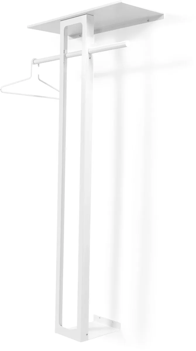 kapstok Luno Large 70 - Staal fra Spinder Design i Hvid – produktbillede