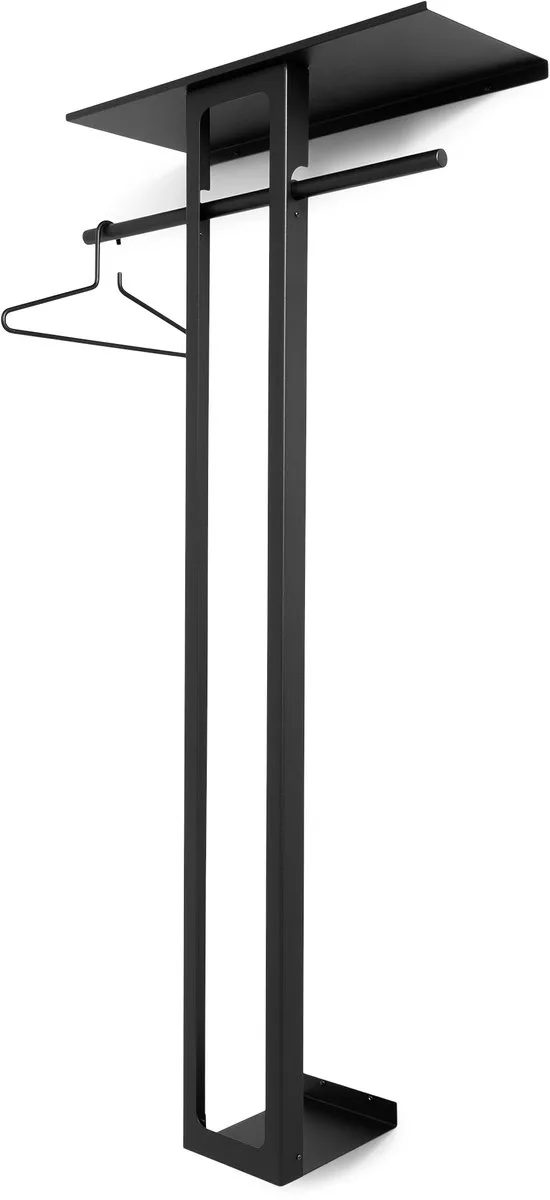 kapstok Luno Large 70 - Staal by Spinder Design in Black – product photo