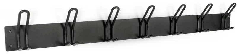 kapstok Miles 7 - 7 haken - Staal de Spinder Design en Noir – photo du produit