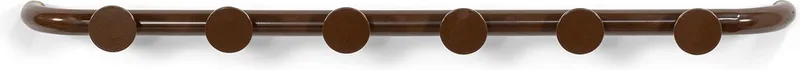 kapstok Retro 6 Kapstok - 6 haken - Staal de Spinder Design en Chocolate Brown – photo du produit