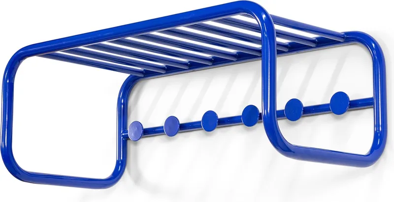kapstok Retro Kapstok - 6 haken - Staal by Spinder Design in Ultramarine – product photo