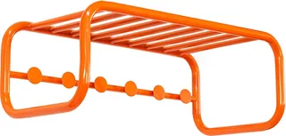 kapstok Retro Kapstok - Pure Orange - 6 haken - Staal de Spinder Design en Orange – photo du produit 4 sur 5