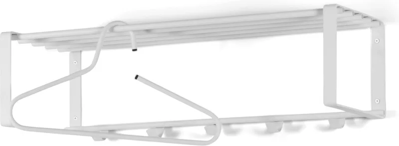 kapstok Rex 2 - 5 haken - Staal by Spinder Design in White – product photo