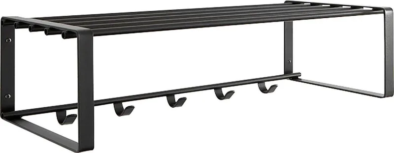 kapstok Rex 2 - 5 haken - Staal från Spinder Design i Svart – produktbild 2 av 5