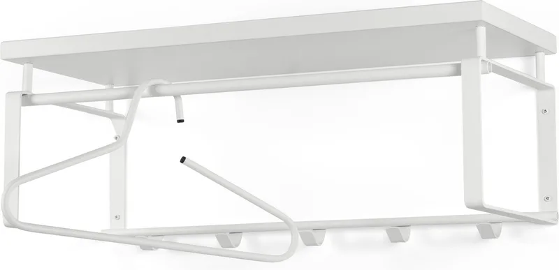 kapstok Rex 3 - 5 haken - Staal by Spinder Design in White – product photo