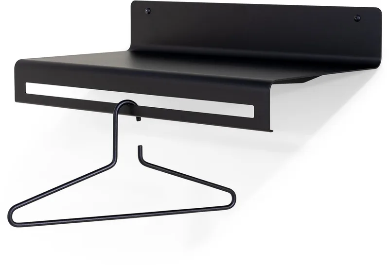 kapstok Sway 60 - Staal van Spinder Design in Zwart – productfoto