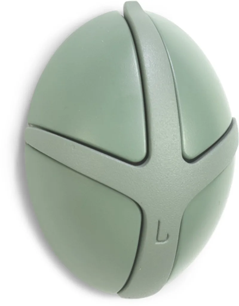 kapstok Tick - Dusty Green / Dusty Green - 3 haken från Spinder Design i Dusty Green – produktbild