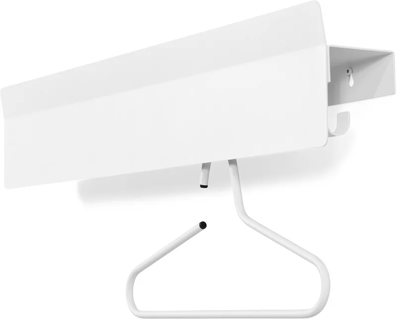 kapstok Vigilo 80 - 8 haken - Staal by Spinder Design in White – product photo
