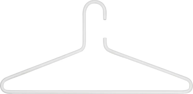 kledinghangers (set van 3) Senza 6 - Staal by Spinder Design in White – product photo