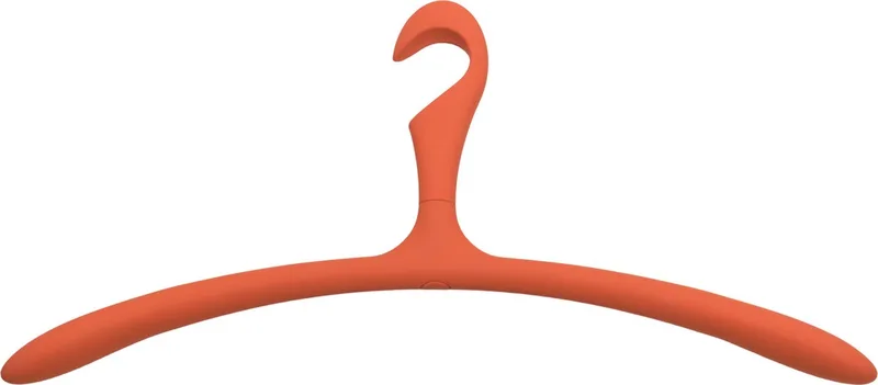 kledinghangers (set van 5) Arx från Spinder Design i Orange – produktbild