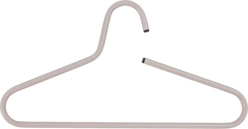 kledinghangers (set van 5) Victorie - Staal från Spinder Design i Silky Taupe – produktbild