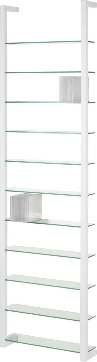 mediarek / wandrek Cubic 11 - Staal fra Spinder Design i Hvid – produktbillede 1 af 4