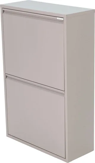 Mülltrennsystem GIGI 4, Stahl-Abfalltrennsystem mit 4x 18,5-Liter-Inneneimern van Spinder Design in Grijs – productfoto 2 van 5