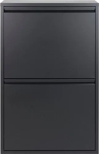 Mülltrennsystem Gigi, Metall, Breite 60 cm by Spinder Design in Black – product photo 2 of 5