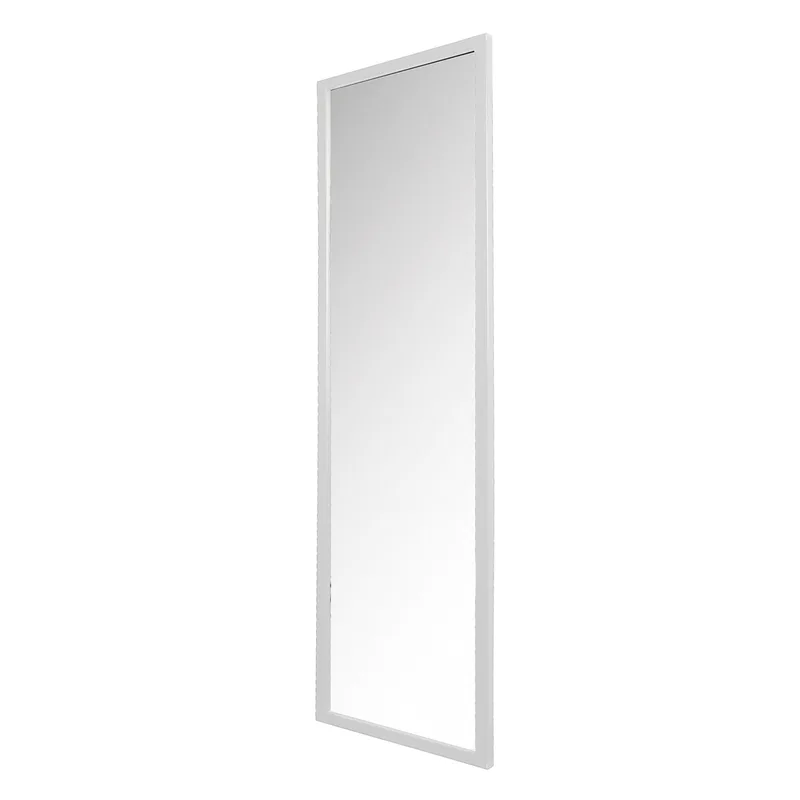 Rechteckiger Wandspiegel von Spinder Design, Spiegelglas und weißer Stahl, 185x46 cm by Spinder Design – product photo