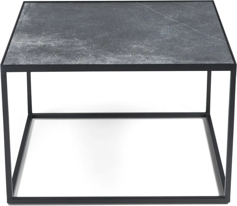 salontafel Tijl 60 x 60 - Staal by Spinder Design in Black – product photo