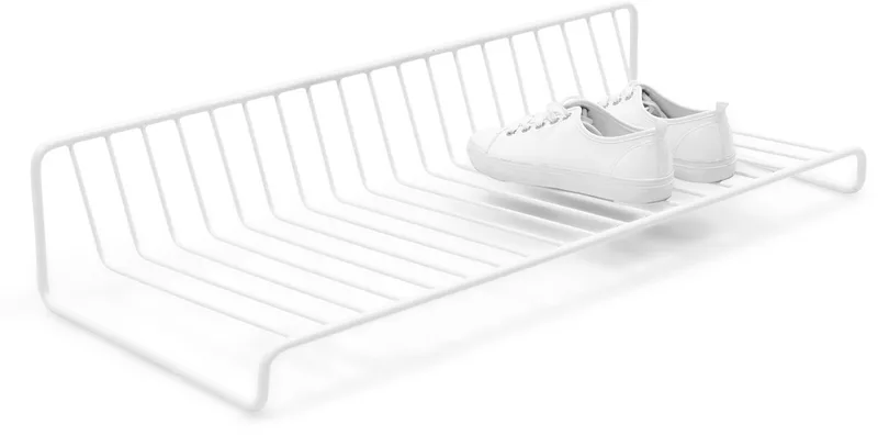 schoenenrek Fino - Staal von Spinder Design in Weiß – Produktfoto