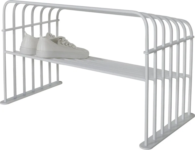schoenenrek Grid 70 - 7 paar schoenen - Staal by Spinder Design in White – product photo