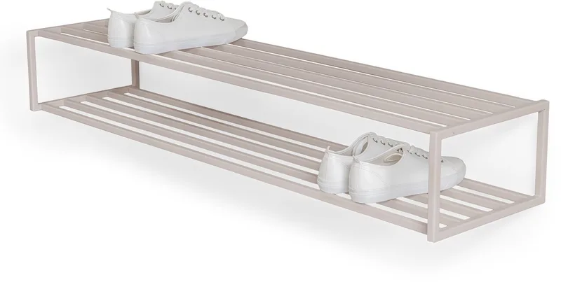 schoenenrek School 120 - 10 paar schoenen - Staal de Spinder Design en Silky Taupe – photo du produit
