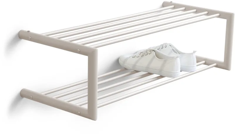 schoenenrek Soenz - 6 paar schoenen - Staal by Spinder Design in Silky Taupe – product photo