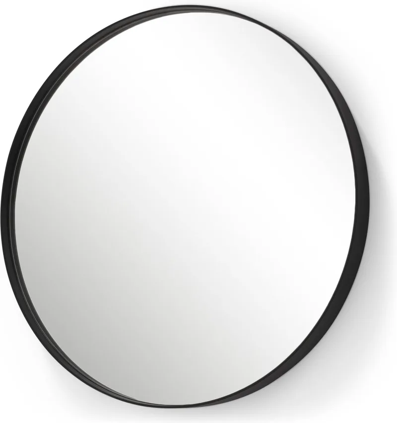 spiegel Donna 3 - Ø 60 - Staal de Spinder Design en Noir – photo du produit