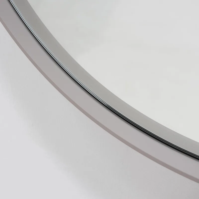 spiegel Donna 5 - Ø 90 - Staal de Spinder Design en Silky Taupe – photo du produit