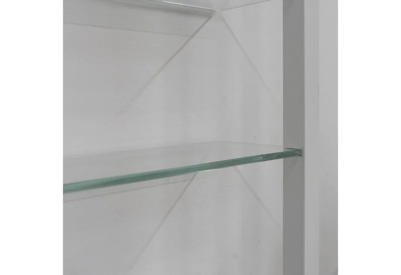 Wandregal CUBIC, Metall, Tiefe 13 cm van Spinder Design in Wit – productfoto 4 van 5