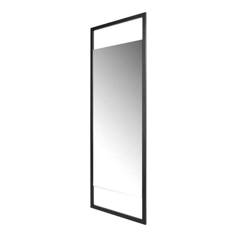 Wandspiegel Sasha L von Spinder Design, rechteckig, Spiegelglas und schwarzer Stahl, 160x54 cm von Spinder Design – Produktfoto
