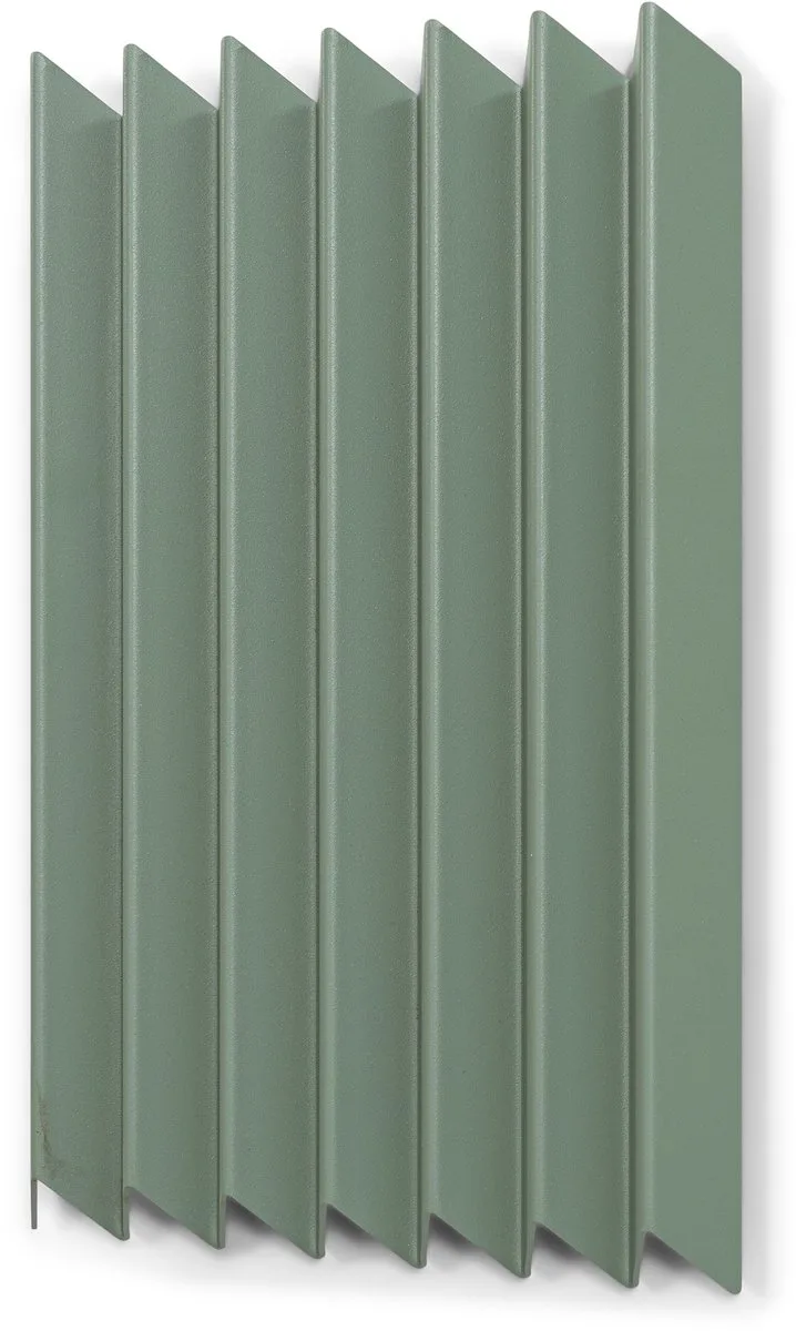x BUDDE kapstok Sensu L - 7 haken - Staal by Spinder Design in Dusty Green – product photo