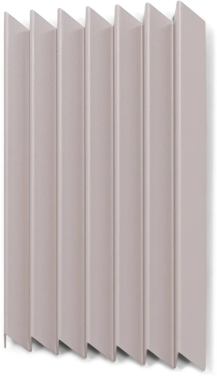 x BUDDE kapstok Sensu L - 7 haken - Staal by Spinder Design in Silky Taupe – product photo