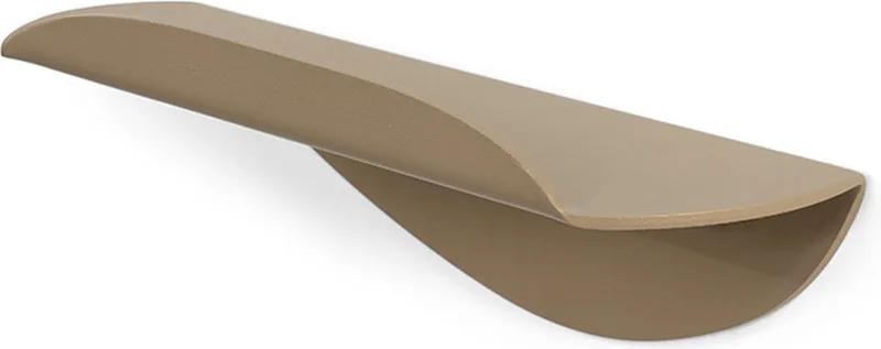 x Eva van de Ven wandrek Pipa Bottom - Staal från Spinder Design i Champagne – produktbild