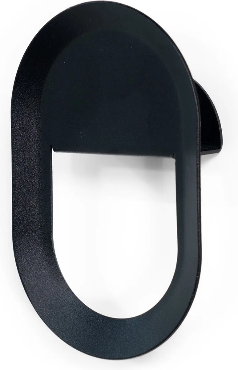 x OnMateria kapstok Coucou - Staal van Spinder Design in Zwart – productfoto