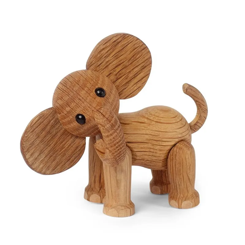 Ella elefant baby Dekoration Eiche-Ahorn von Spring Copenhagen – Produktfoto