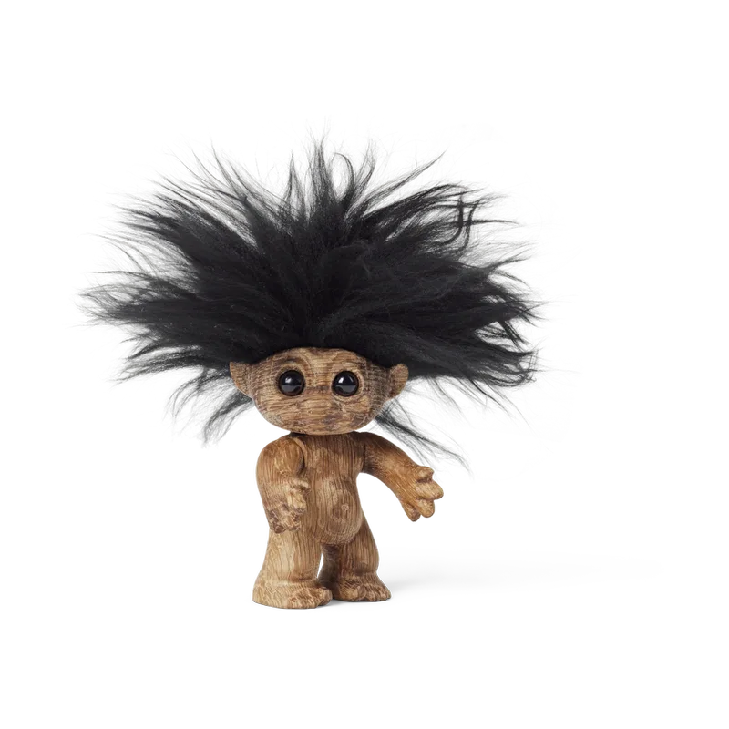 Good luck troll 9 cm oak von Spring Copenhagen – Produktfoto