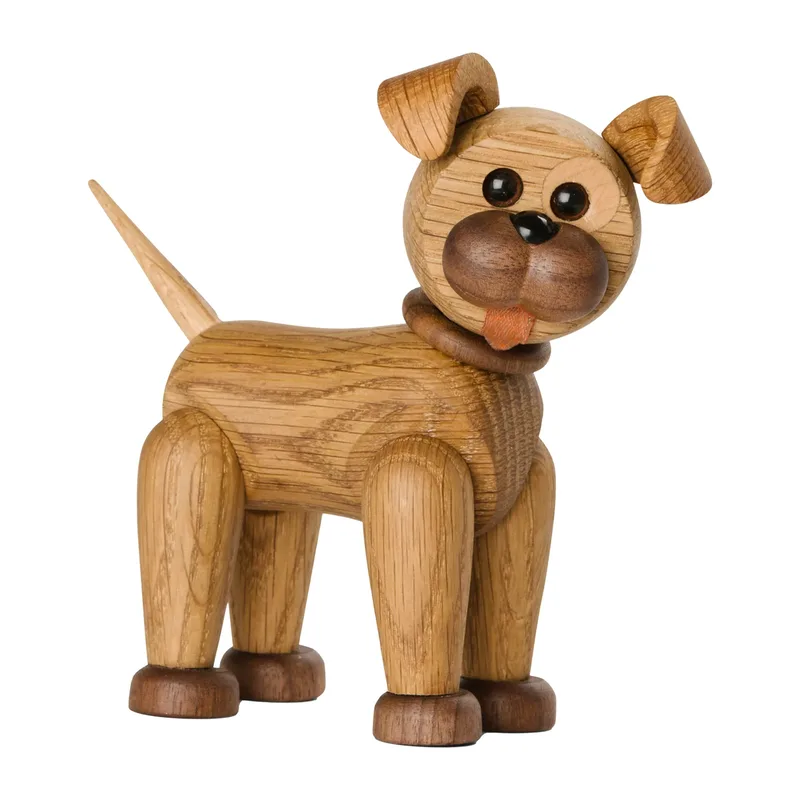 Happy Hund Dekoration Eiche von Spring Copenhagen – Produktfoto