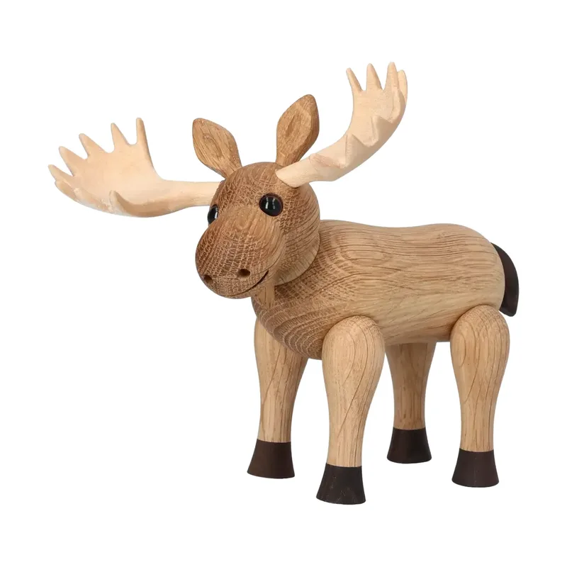 Harald Elch Figur Beige, 15,5x13x14 cm von Spring Copenhagen – Produktfoto