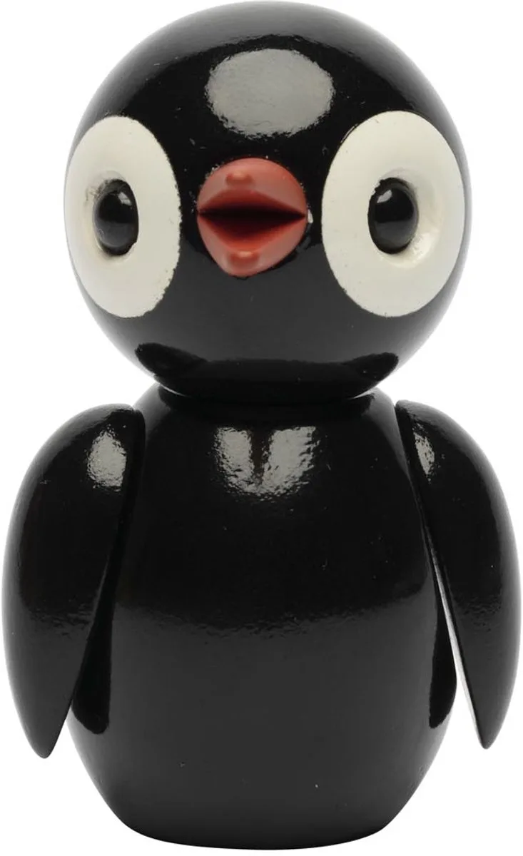 Spring Birds "Bold" Black 31g H6.5xW4.2xL4.5cm (made in Vietnam) speelgoedfiguur kinderen en volwassenen von Spring Copenhagen in Schwarz – Produktfoto