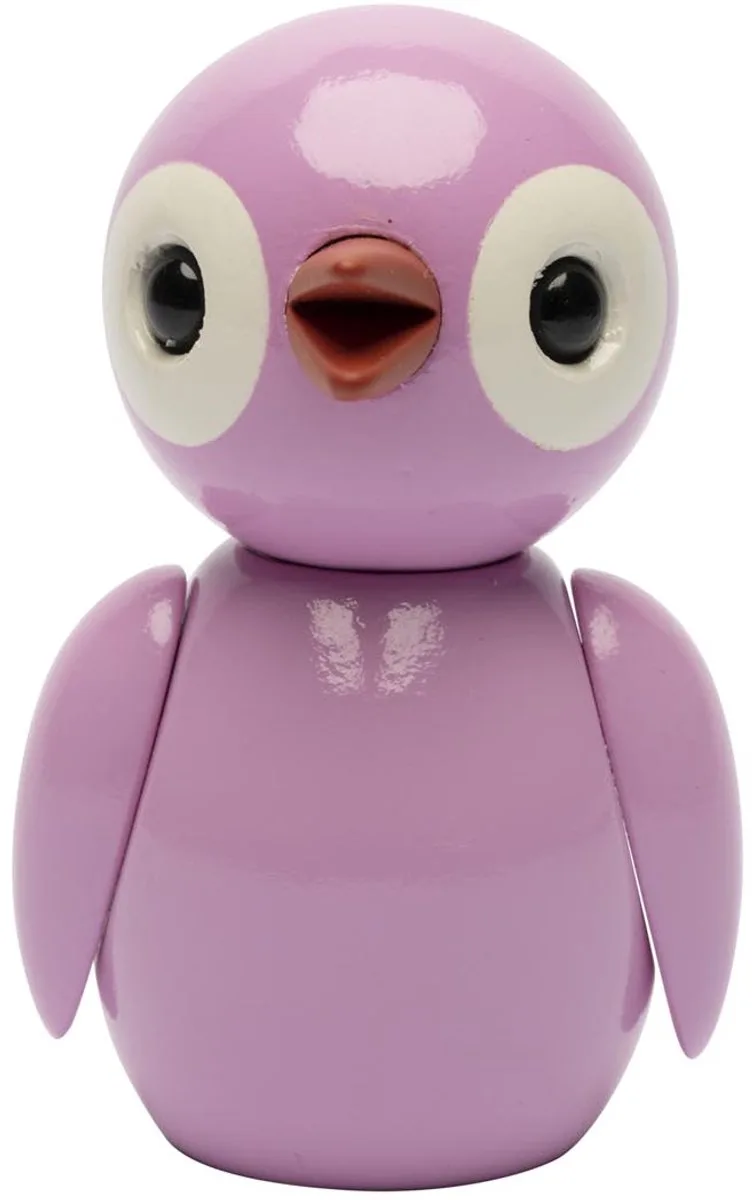 Spring Birds "Powerful" Pink 31g H6.5xW4.2xL4.5cm (made in Vietnam) speelgoedfiguur kinderen en volwassenen by Spring Copenhagen in Rose – product photo