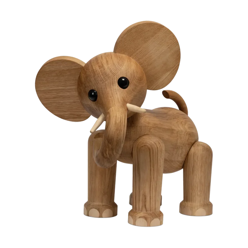 Tembo Elefant Dekoration 41 cm Eiche von Spring Copenhagen – Produktfoto