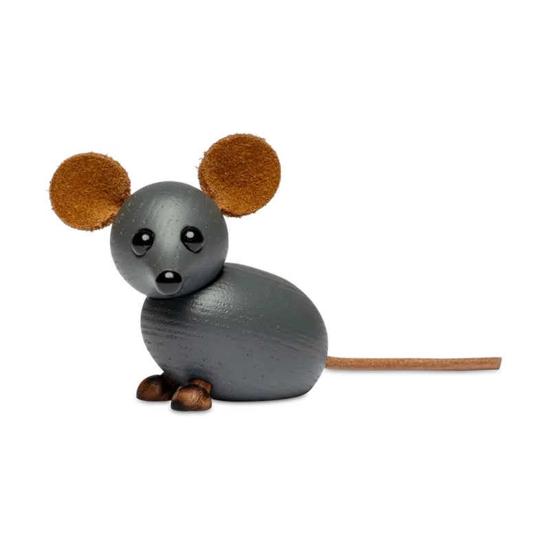 The house mouse Dekoration 4,5 cm grey von Spring Copenhagen – Produktfoto